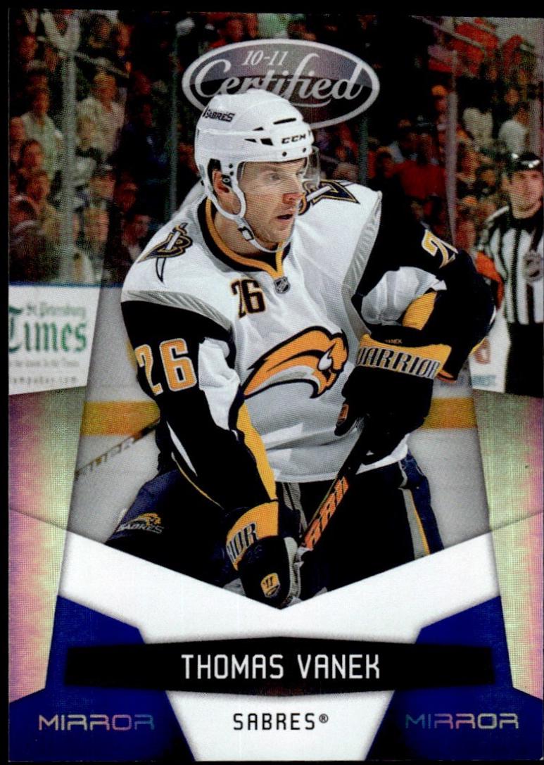Thomas Vanek [Mirror Blue] #17