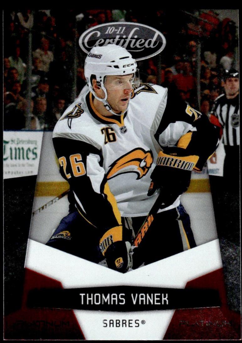 Thomas Vanek [Platinum Red] #17