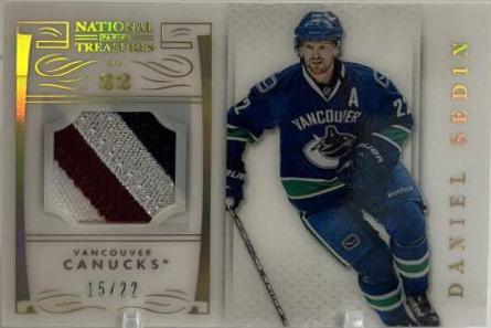 Daniel Sedin [Base Numbers Patch] #22