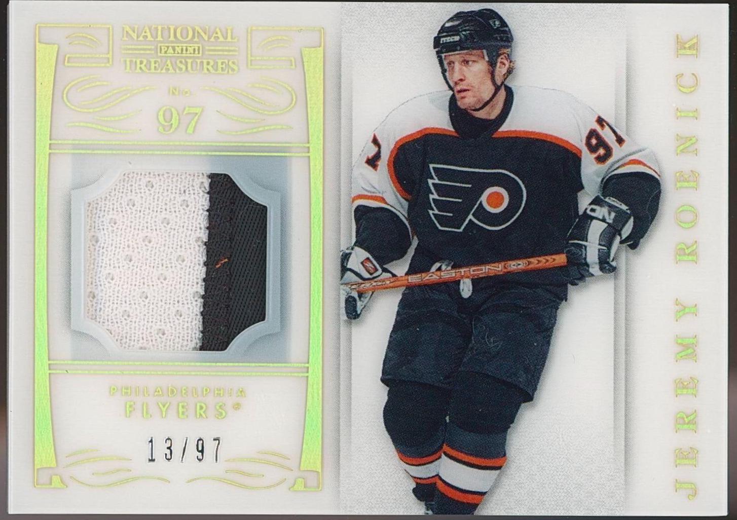 Jeremy Roenick [Base Numbers Patch] #73