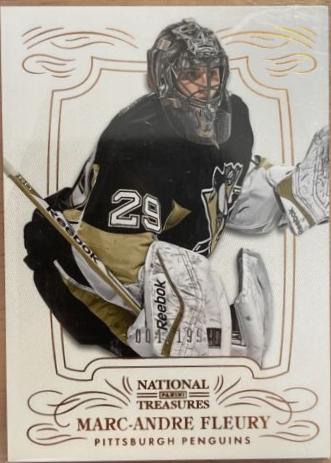 Marc Andre Fleury [Base Numbers Patch] #50