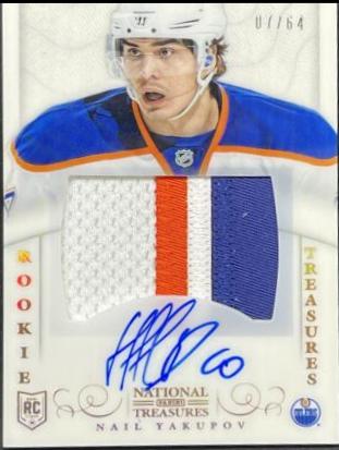 Nail Yakupov [Autograph Patch Rainbow] #189