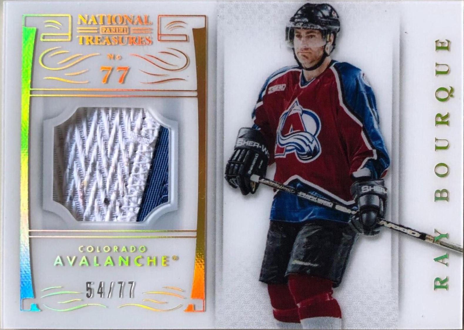 Ray Bourque [Base Numbers Patch] #77
