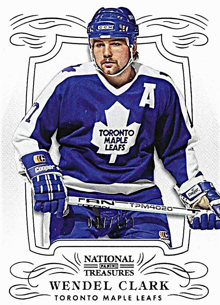 Wendel Clark [Base Numbers Patch] #100