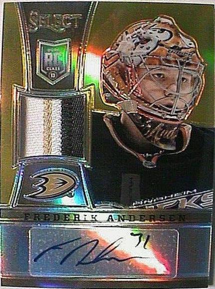 Frederik Andersen [Gold Patch Autograph] #280