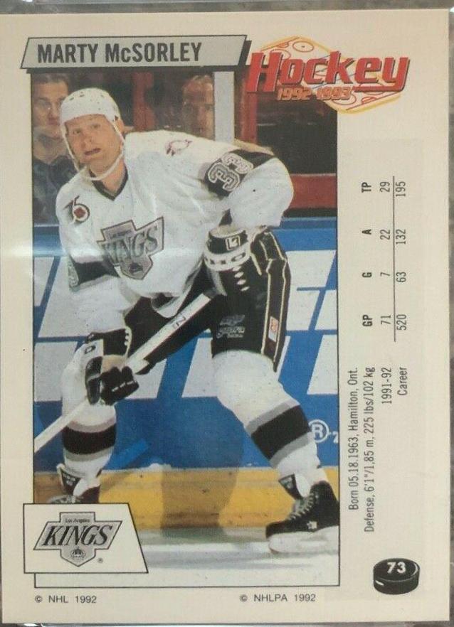 Marty McSorley #73