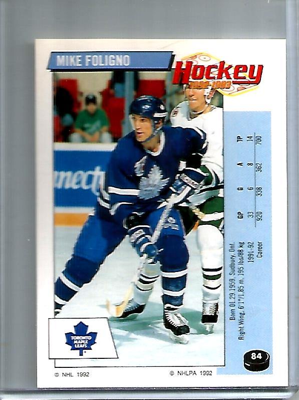 Mike Foligno #84