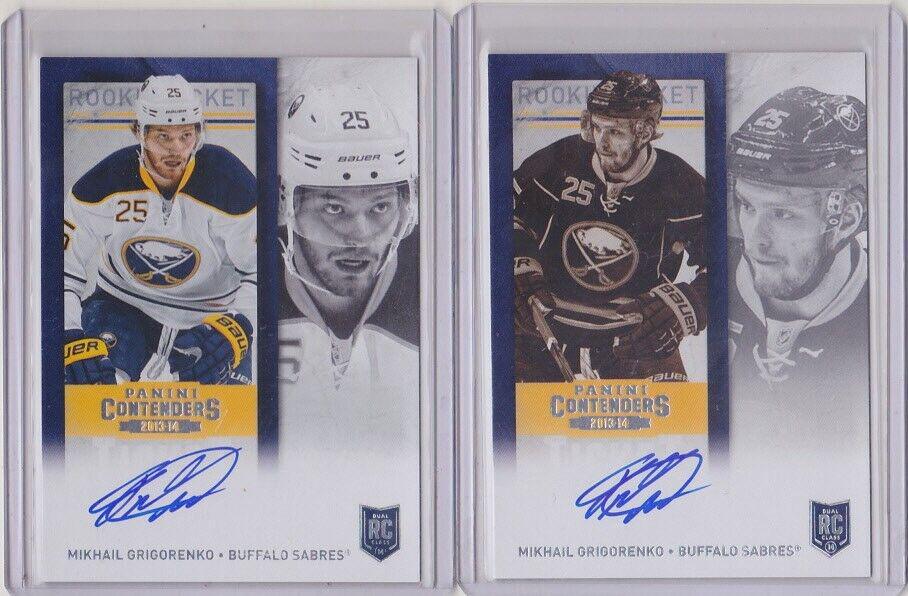 Mikhail Grigorenko [White Jersey Autograph] #254
