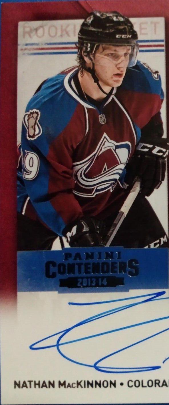 Nathan MacKinnon [Maroon Jersey Autograph] #256