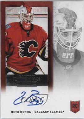 Reto Berra [Rookie Ticket Signature Patch] #243