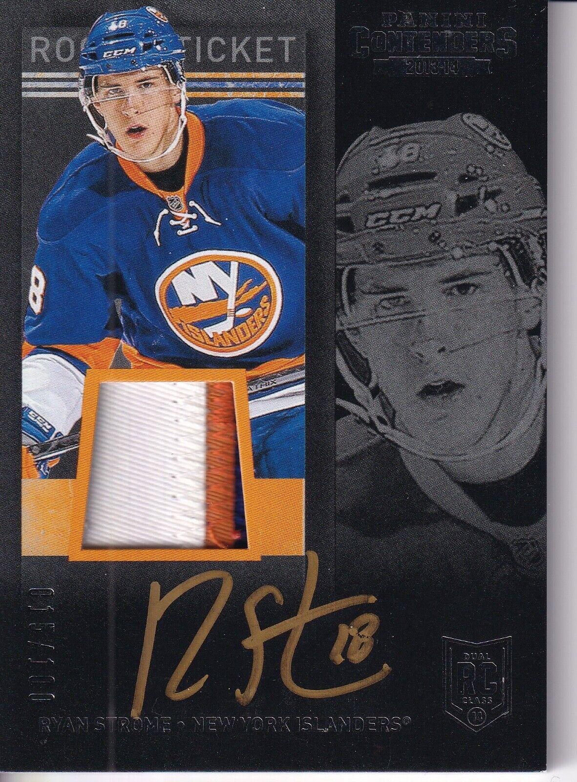 Ryan Strome [Black Jersey Autograph] #252