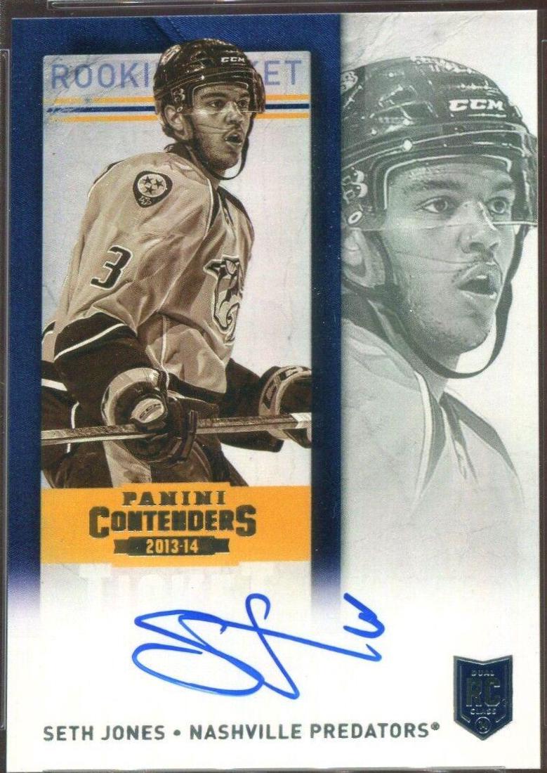 Seth Jones [Sepia Image Autograph] #268