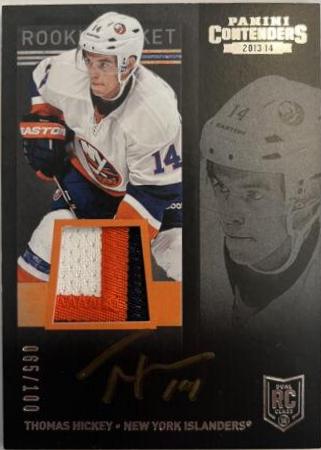 Thomas Hickey [Rookie Ticket Signature Patch] #247