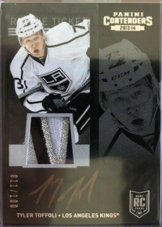 Tyler Toffoli [Rookie Ticket Signature Patch] #249