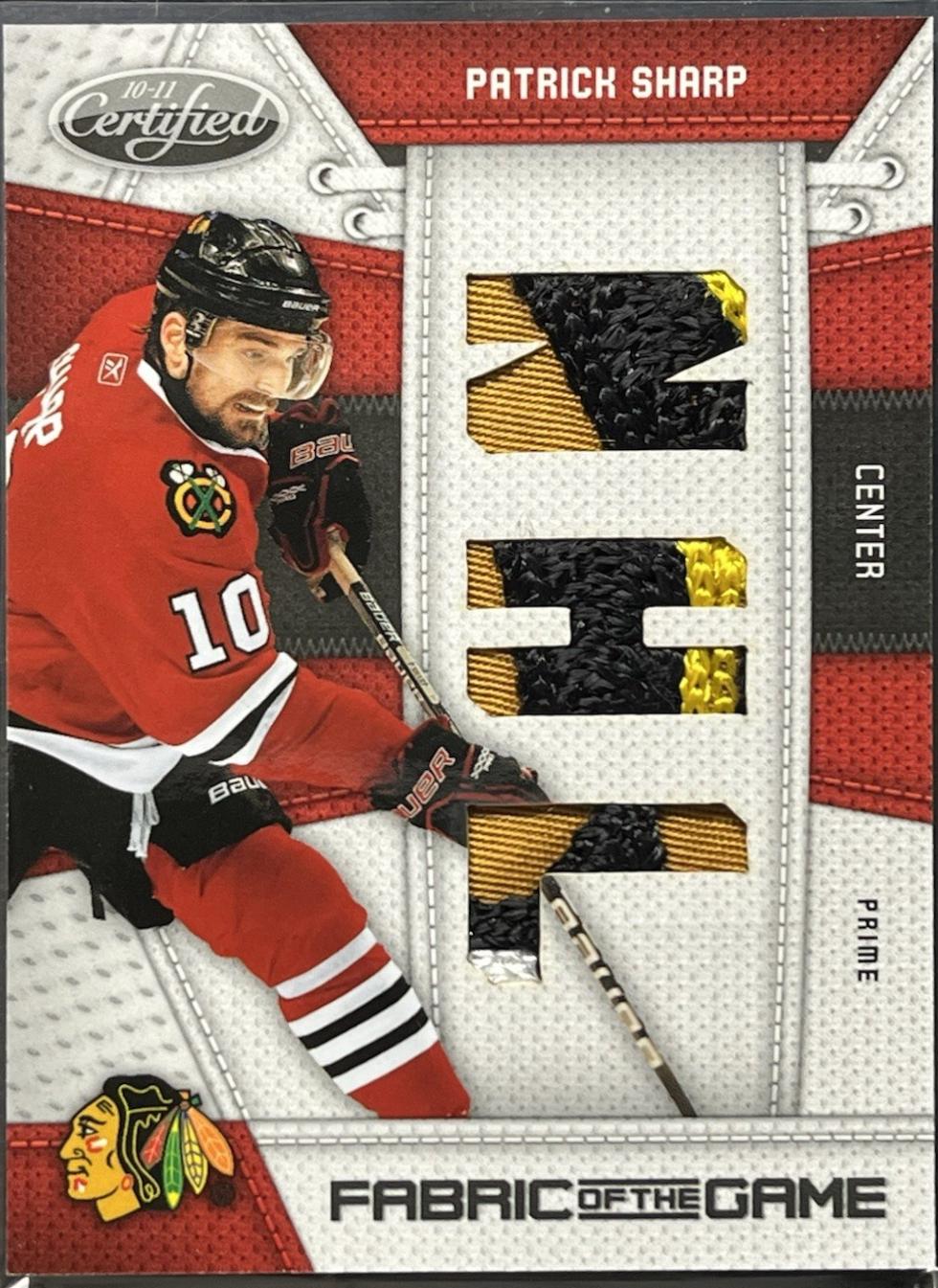 Patrick Sharp [Jersey Number Prime] #PSH