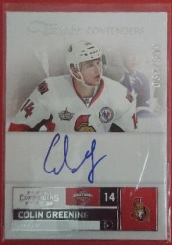 Colin Greening [Autograph] #238