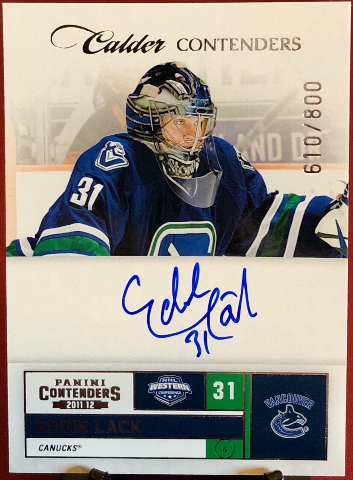 Eddie Lack [Autograph] #254
