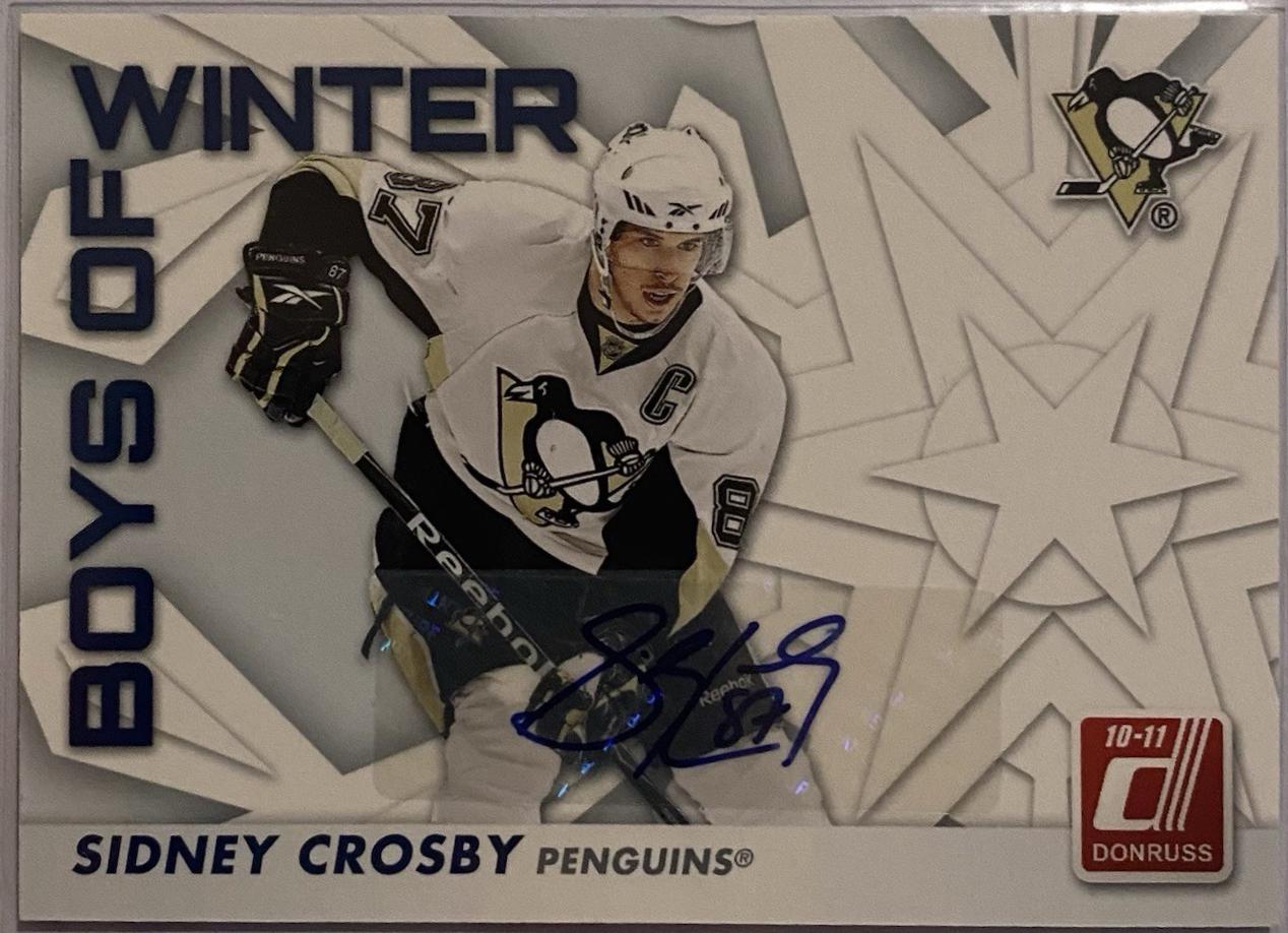 Sidney Crosby [Autograph] #2