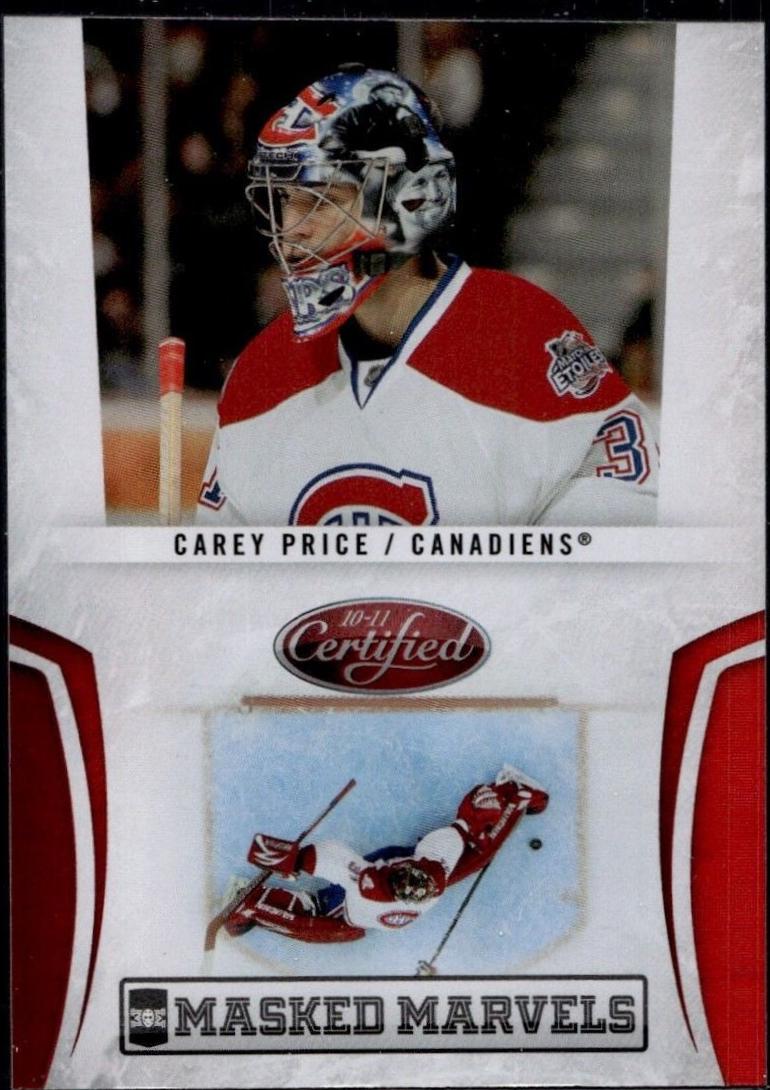 Carey Price [Mirror Red] #19