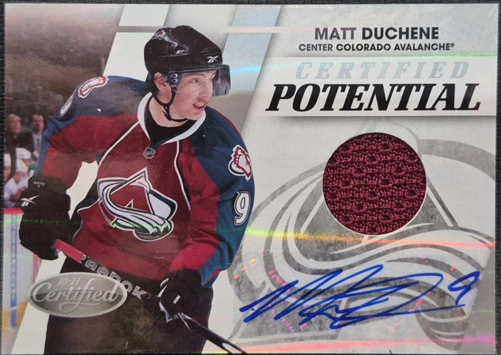 Matt Duchene [Material Autograph] #11
