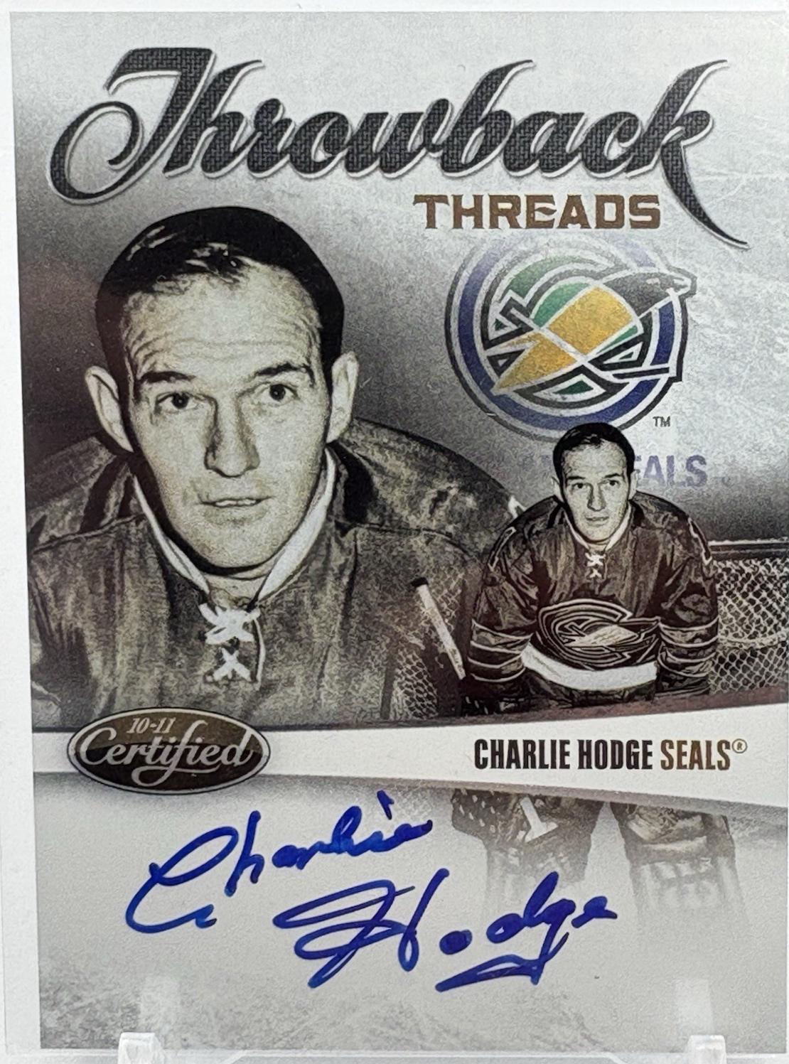 Charlie Hodge [Autograph] #5