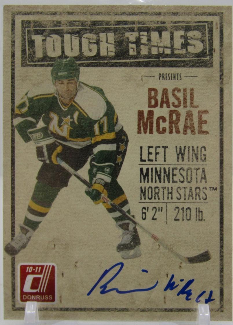 Basil McRae [Autograph] #5