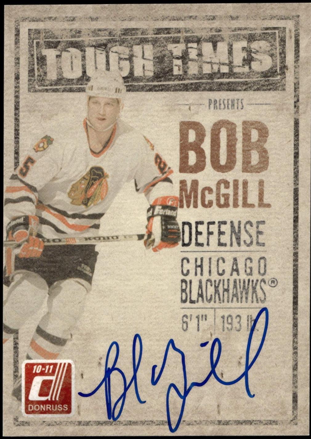 Bob McGill [Autograph] #10