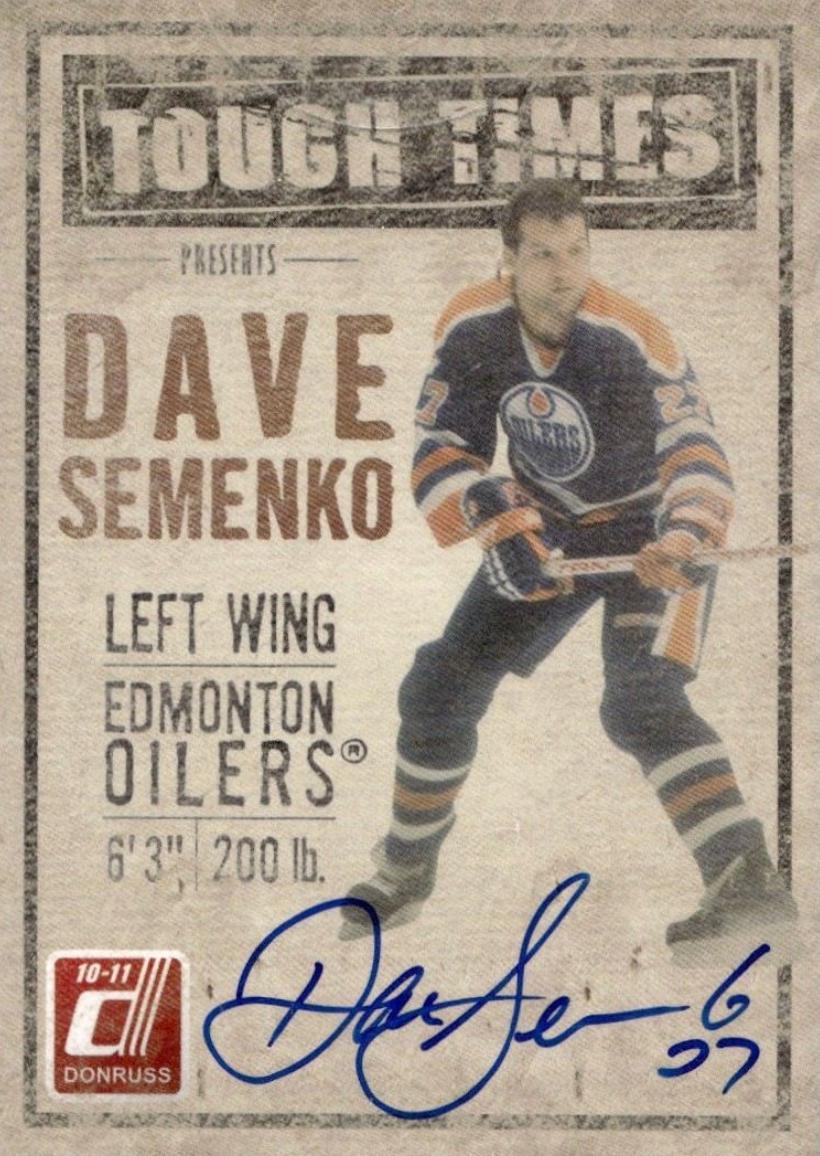 Dave Semenko [Autograph] #4