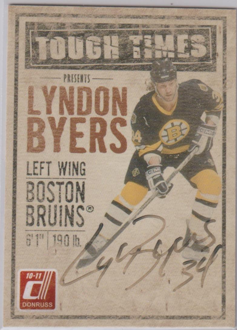 Lyndon Byers [Autograph] #1