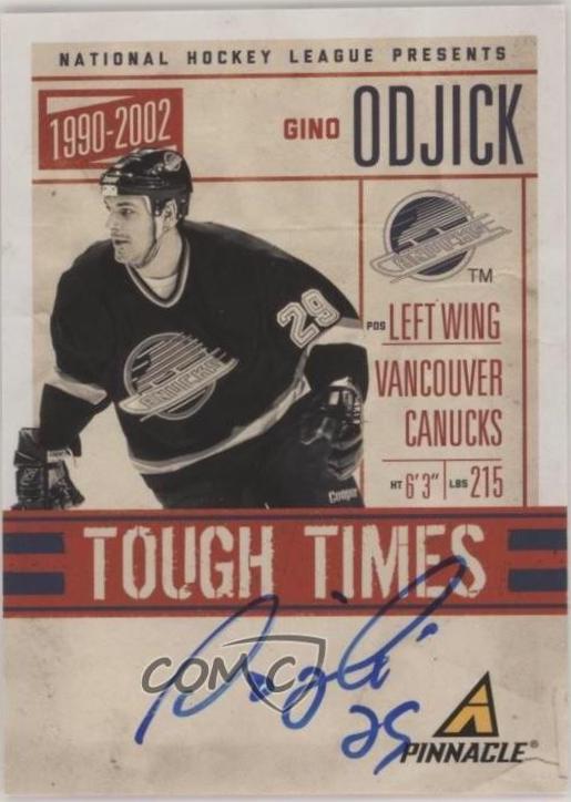 Gino Odjick [Autograph] #8