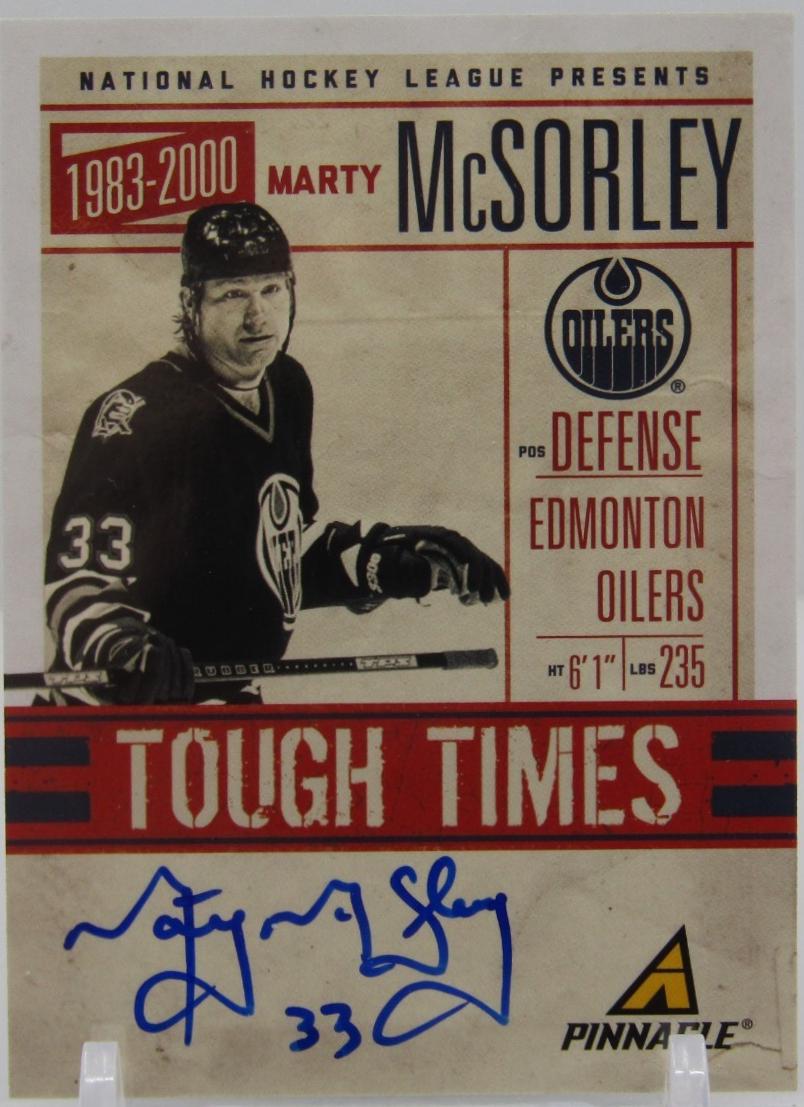 Marty McSorley [Autograph] #5