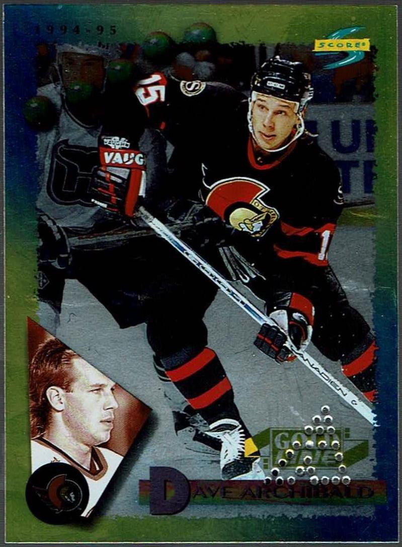 Dave Archibald [Gold Line Punched] #133