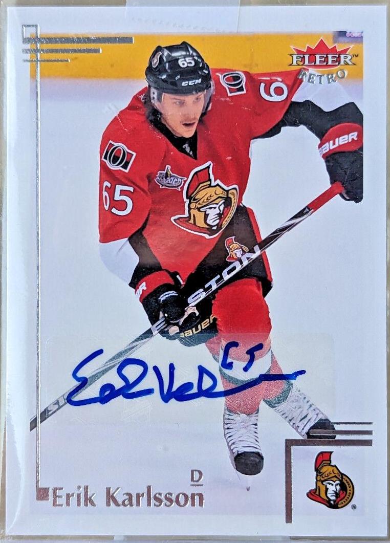 Erik Karlsson [Autograph] #34