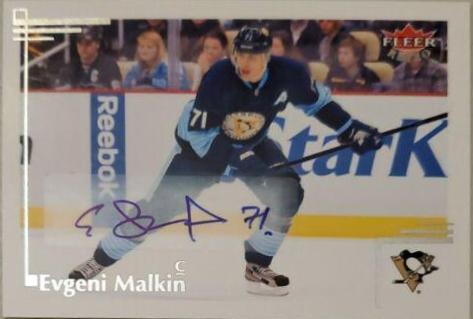 Evgeni Malkin [Autograph] #25