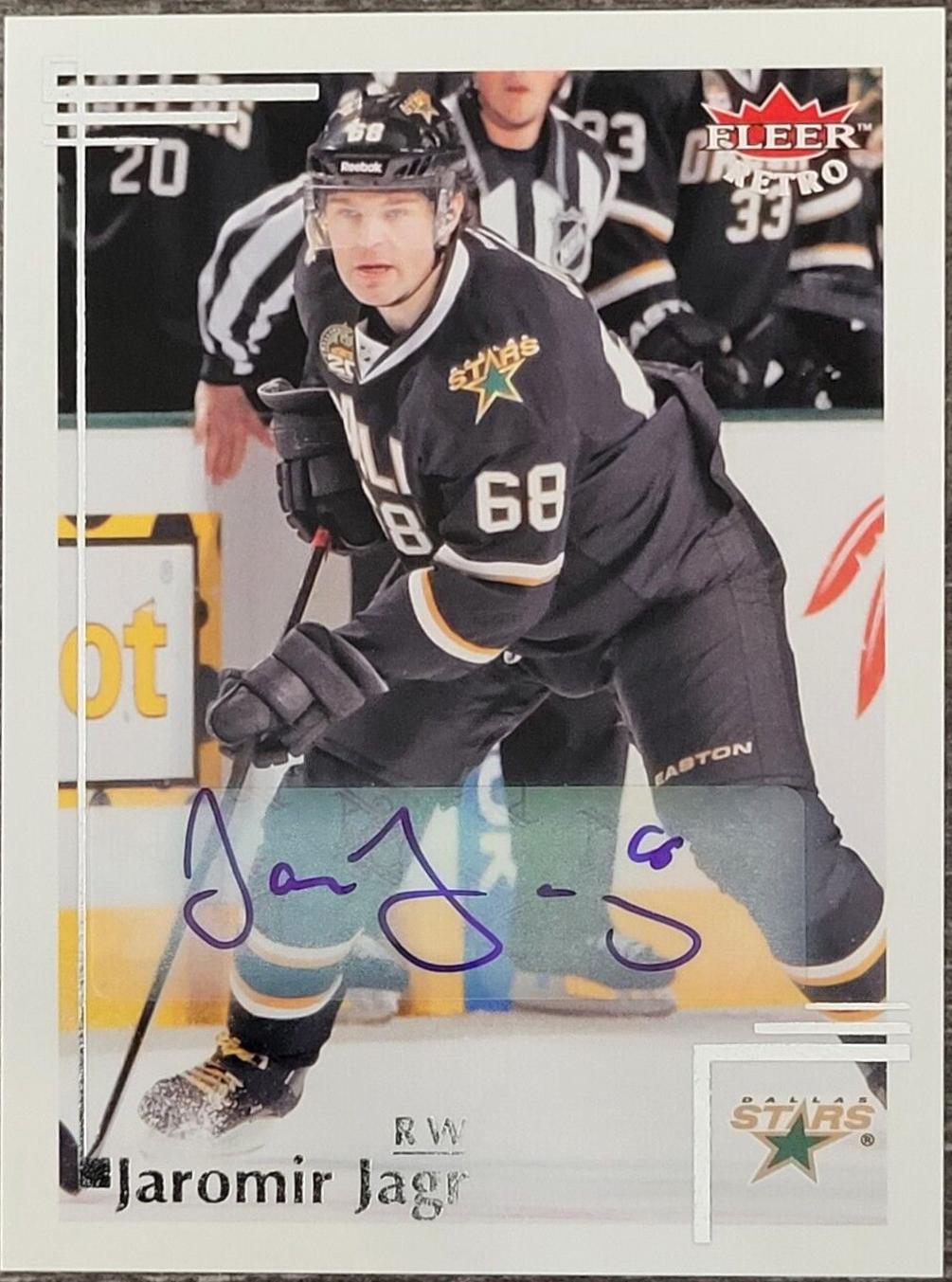Jaromir Jagr [Autograph] #74