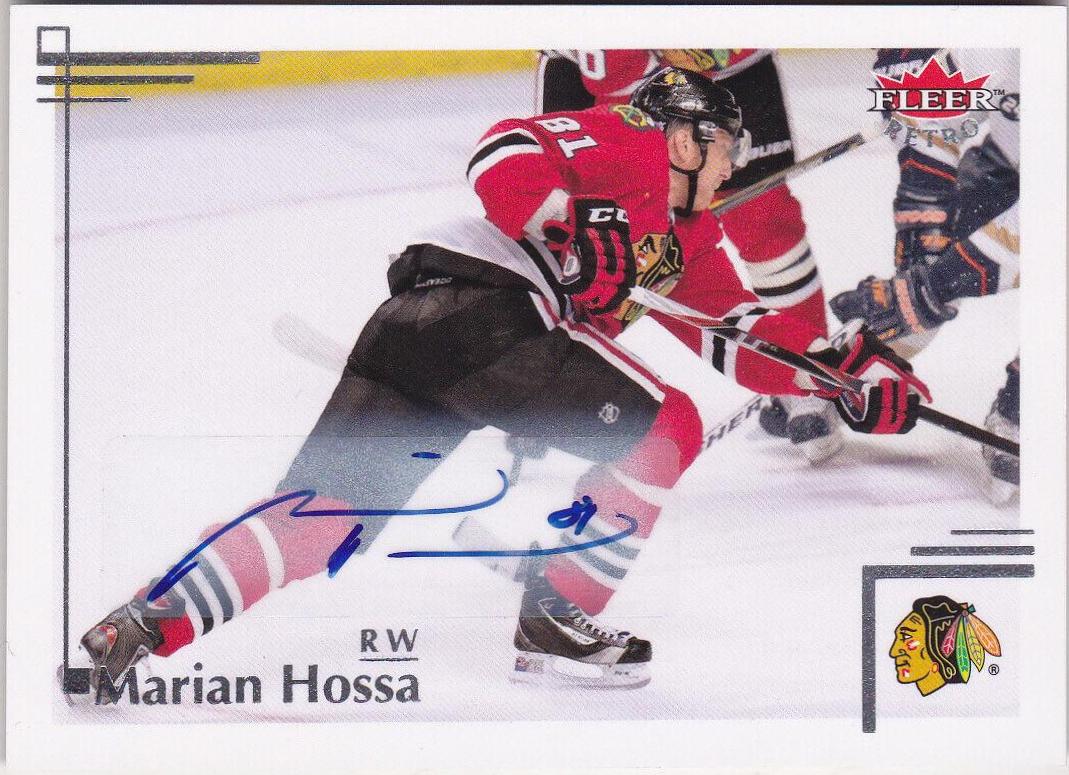 Marian Hossa [Autograph] #82