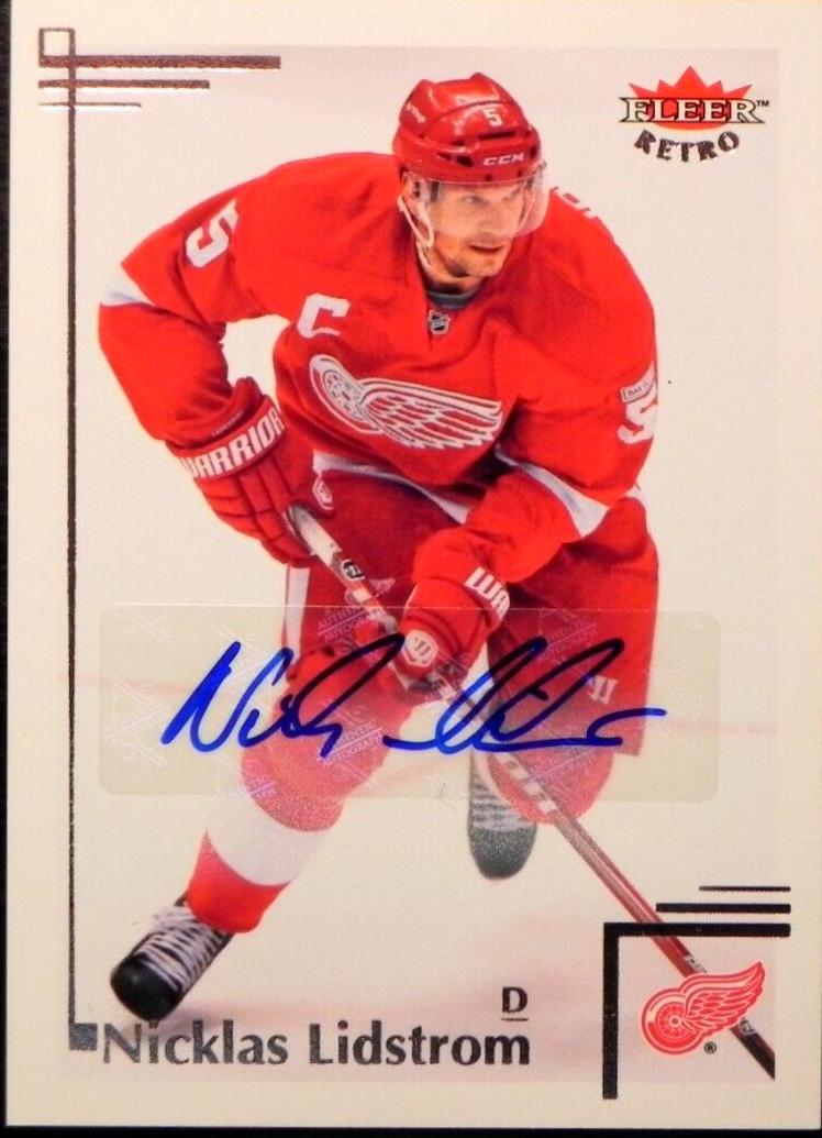 Nicklas Lidstrom [Autograph] #70