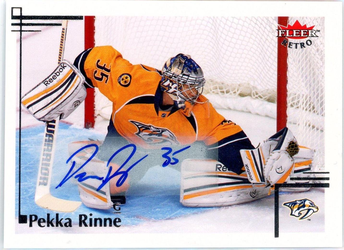 Pekka Rinne [Autograph] #47