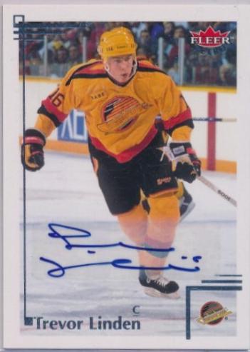 Trevor Linden [Autograph] #11