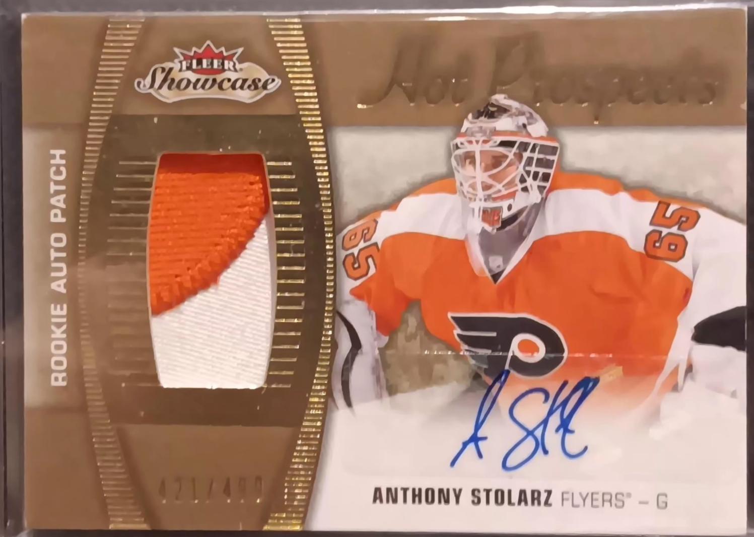 Anthony Stolarz [White Hot Autograph] #162