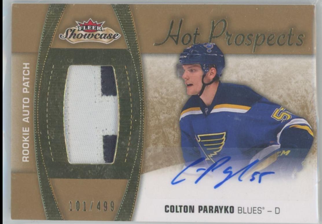 Colton Parayko [White Hot Autograph] #142