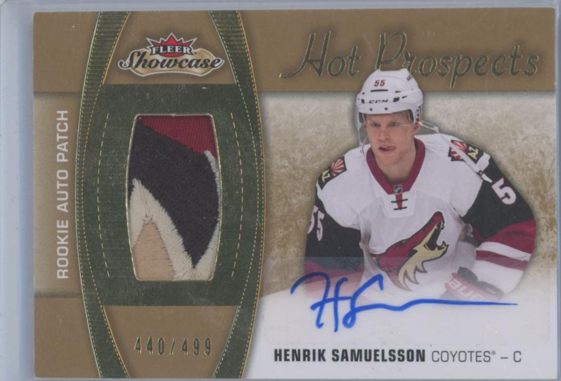 Henrik Samuelsson [White Hot Autograph] #161
