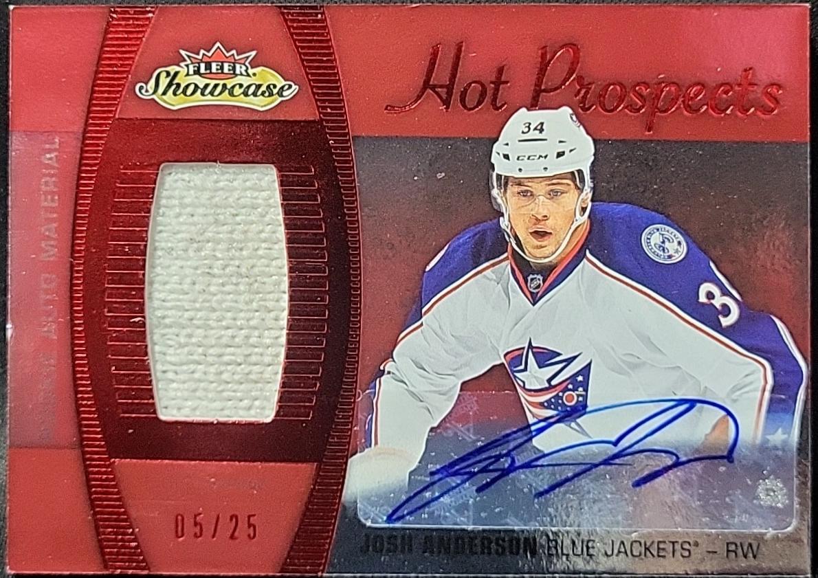 Josh Anderson [Red Glow Autograph] #177