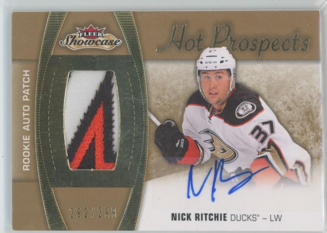 Nick Ritchie [White Hot Autograph] #199
