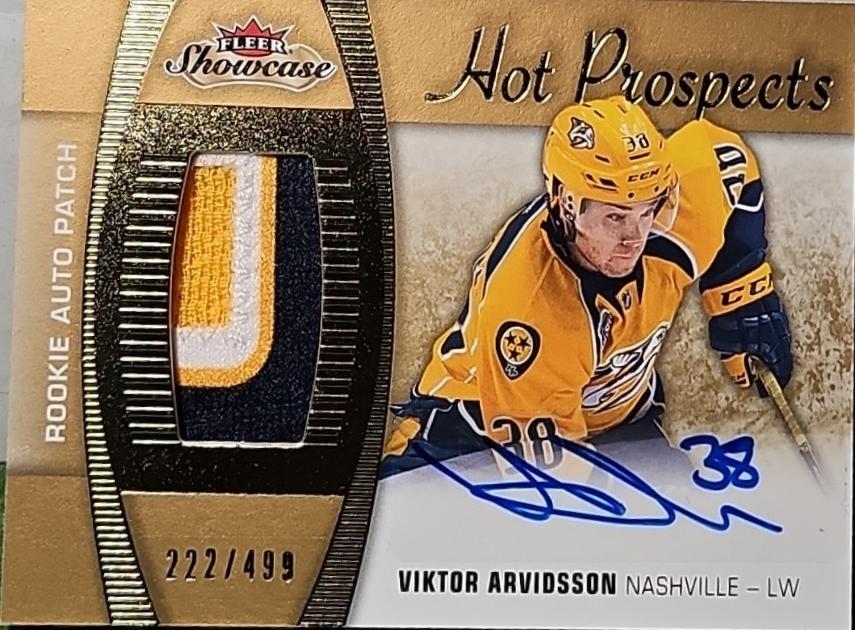 Viktor Arvidsson [White Hot Autograph] #141