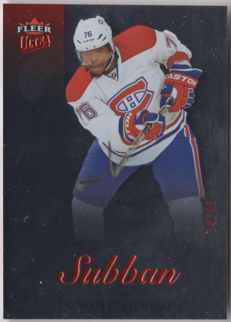 P.K. Subban [Red Medallion] #19