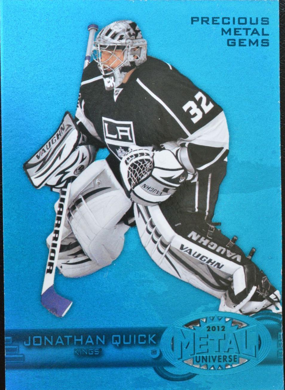 Jonathan Quick [Precious Metal Gems Blue] #58
