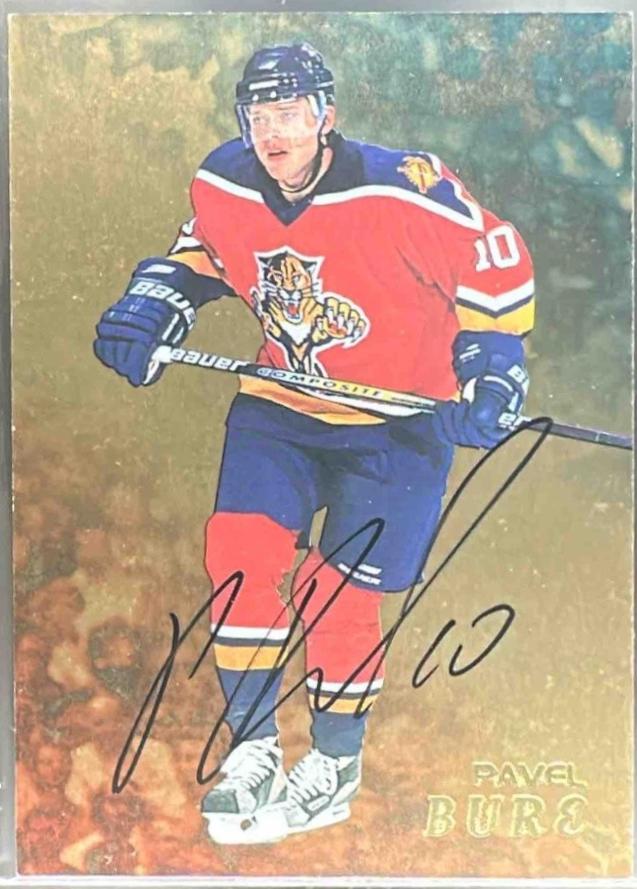 Pavel Bure [Gold Autograph] #211