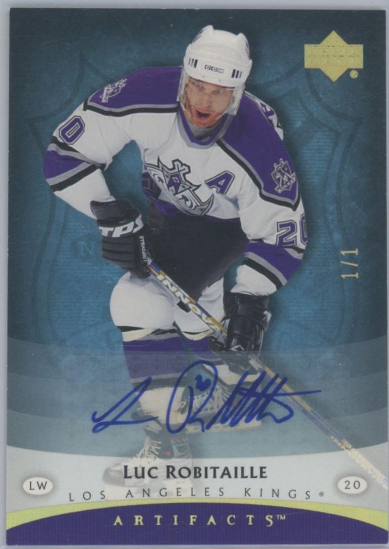 Luc Robitaille [Gold Autograph] #48
