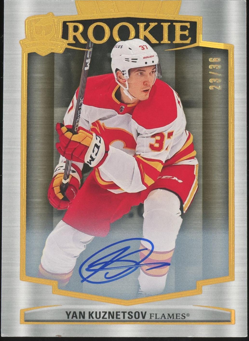 Yan Kuznetsov [Gold Spectrum Foil Variation Auto Rookie] #134